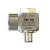 Поворотное устройство PA SW 90, угловое (нерж); 1/4"ш-1/4"г, 26.1300.20
